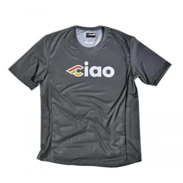 cinelli-tech-tee-ciao-titanium-grey-maglia-tecnica-gravel image 1