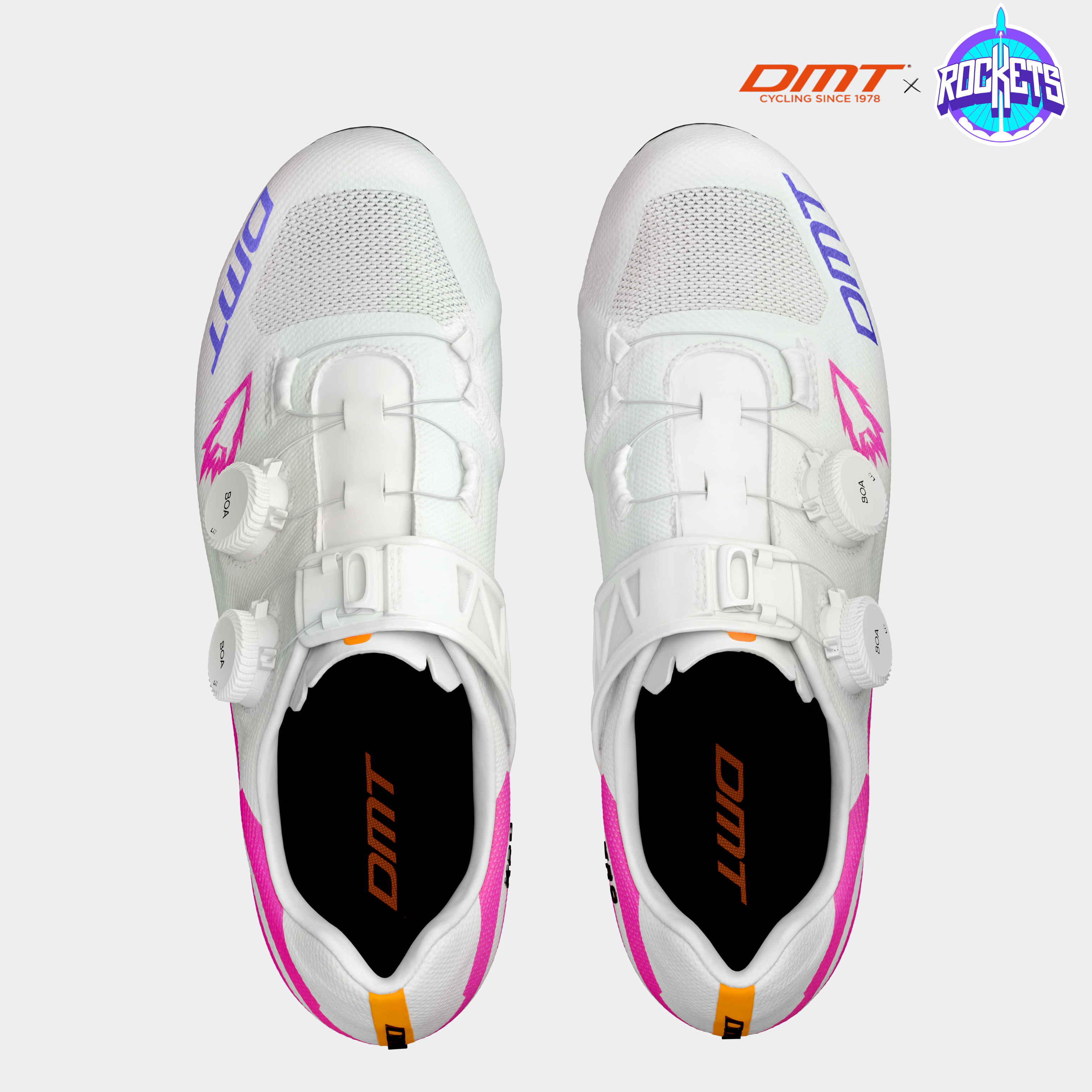 dmt-kr0-evo-superlight-scarpe-ciclismo-strada-white-pink-rockets image 2