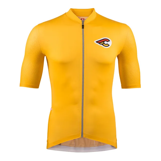 cinelli-mesh-jersey-tempo-happy-yellow-maglia-estiva image 1
