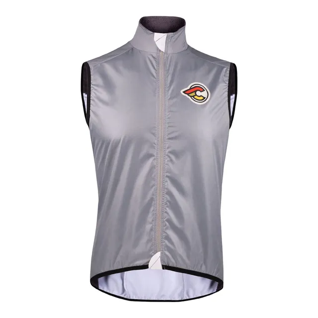 cinelli-tempo-nemo-gilet-invernale-antivento-grigio-cemento image 1