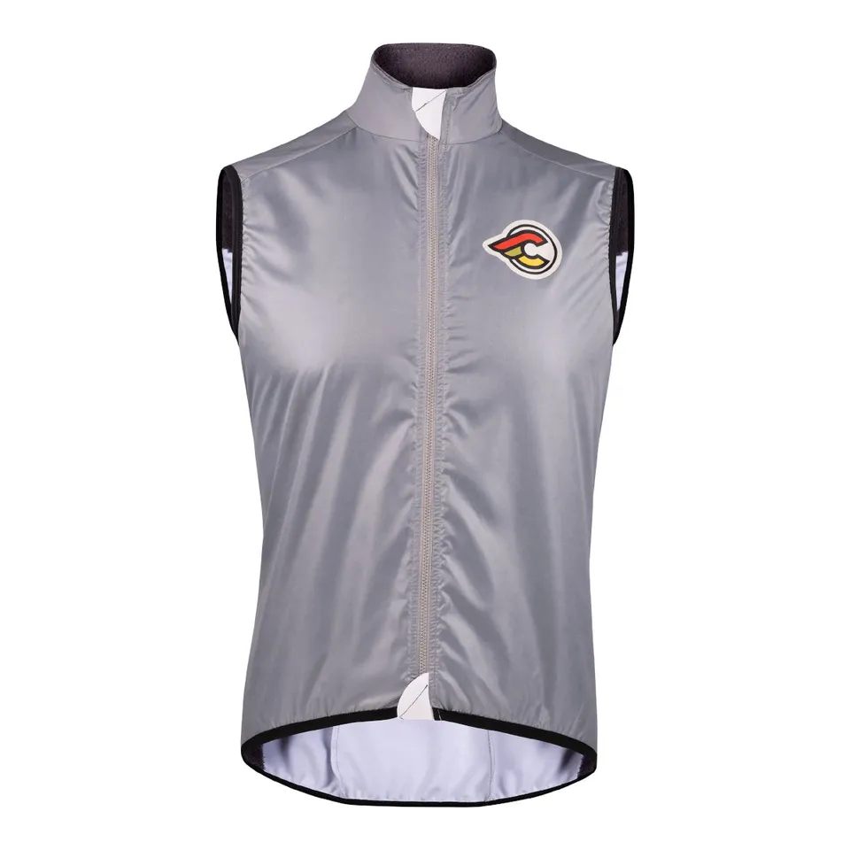 cinelli-tempo-nemo-gilet-invernale-antivento-grigio-cemento image 1