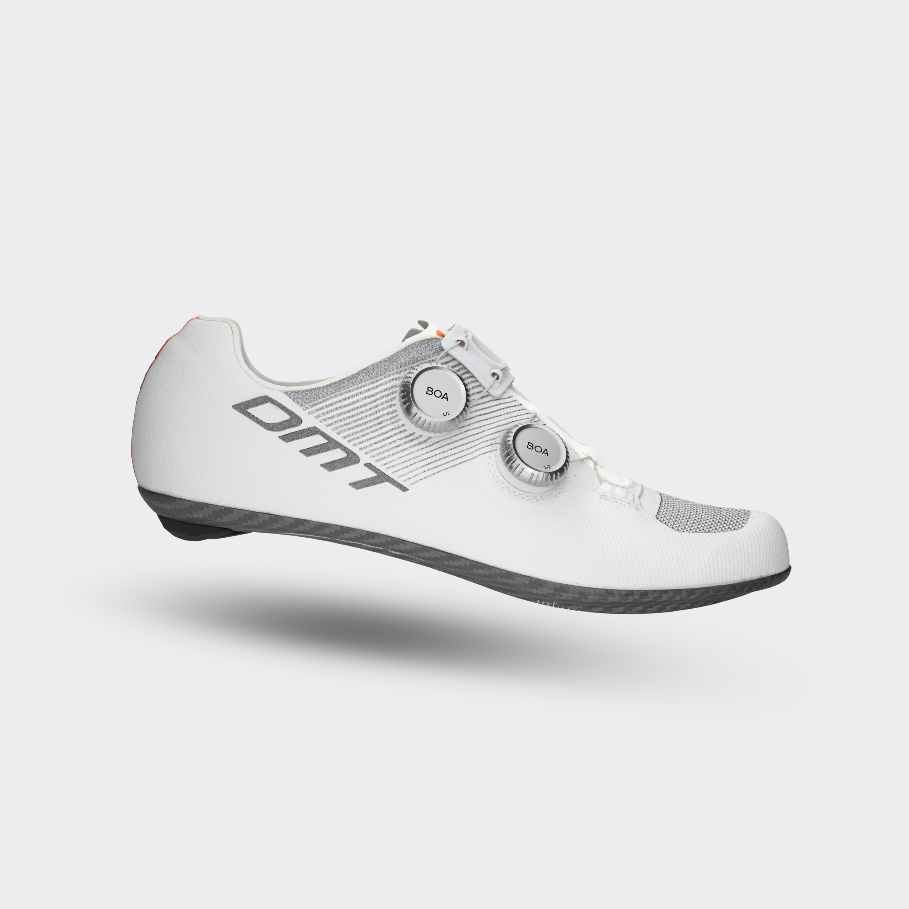 dmt-kr0-evo-superlight-scarpe-ciclismo-strada-white-silver image 1