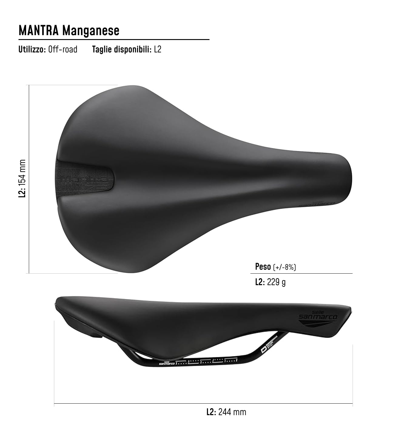 selle-san-marco-mantra-manganese-l2-sella-gravel-off-road-nera image 5