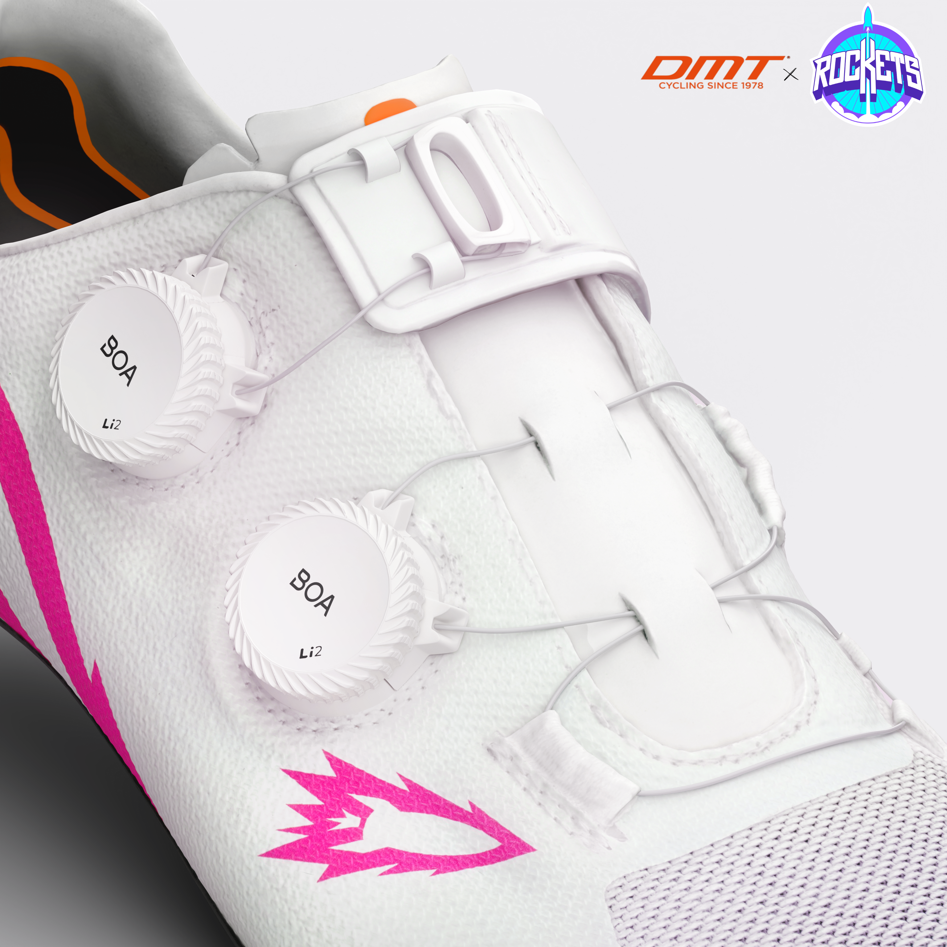 dmt-kr0-evo-superlight-scarpe-ciclismo-strada-white-pink-rockets image 5
