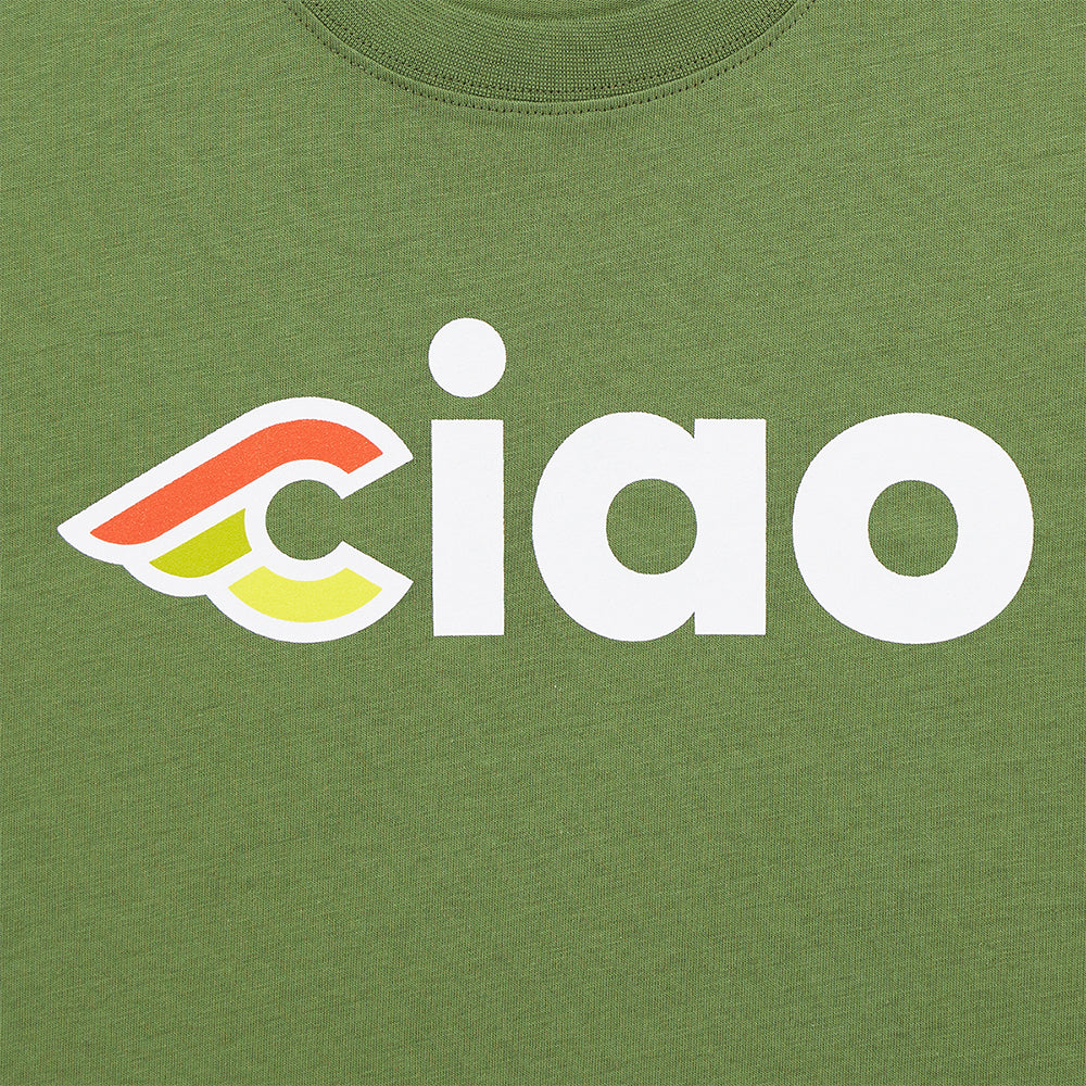 cinelli-t-shirt-ciao-2-green image 2