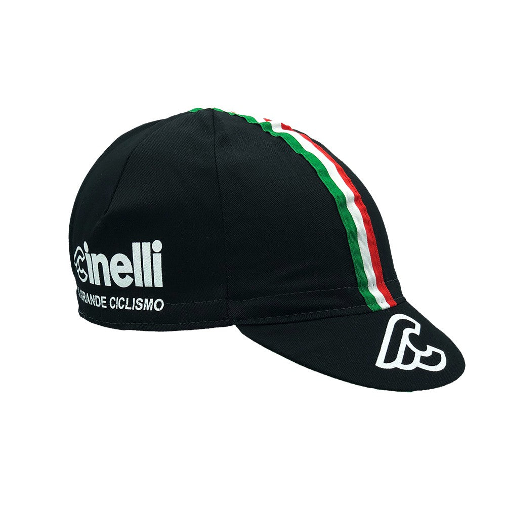 cinelli-il-grande-ciclismo-cap-cappellino-ciclismo-tricolore image 1