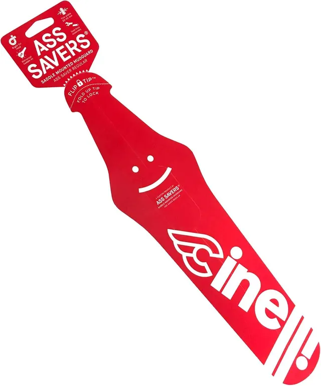 ass-saver-x-cinelli-red-parafango-posteriore-clip-on-bici image 1