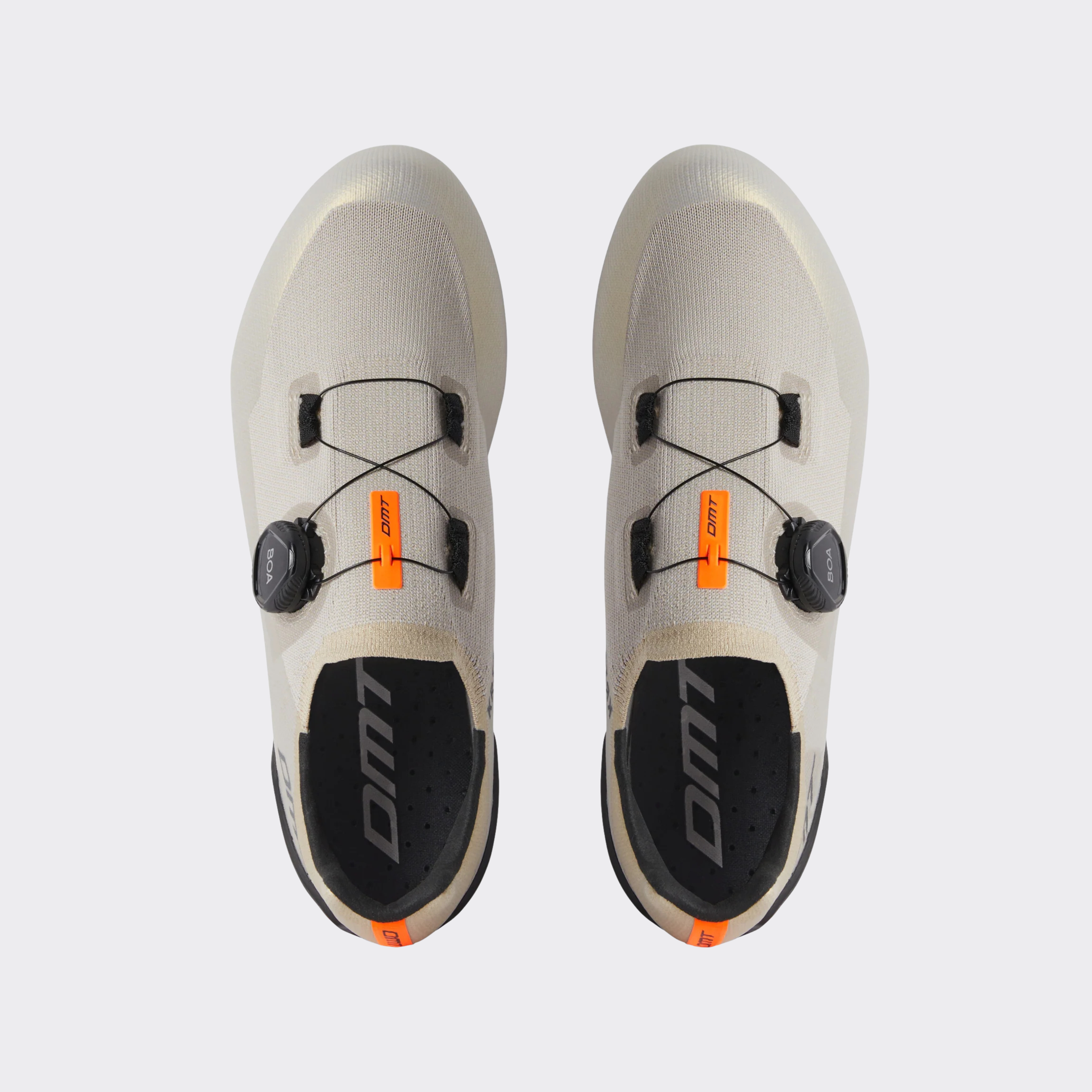 dmt-kr30-scarpe-da-ciclismo-su-strada-full-knit-sand-nero image 2