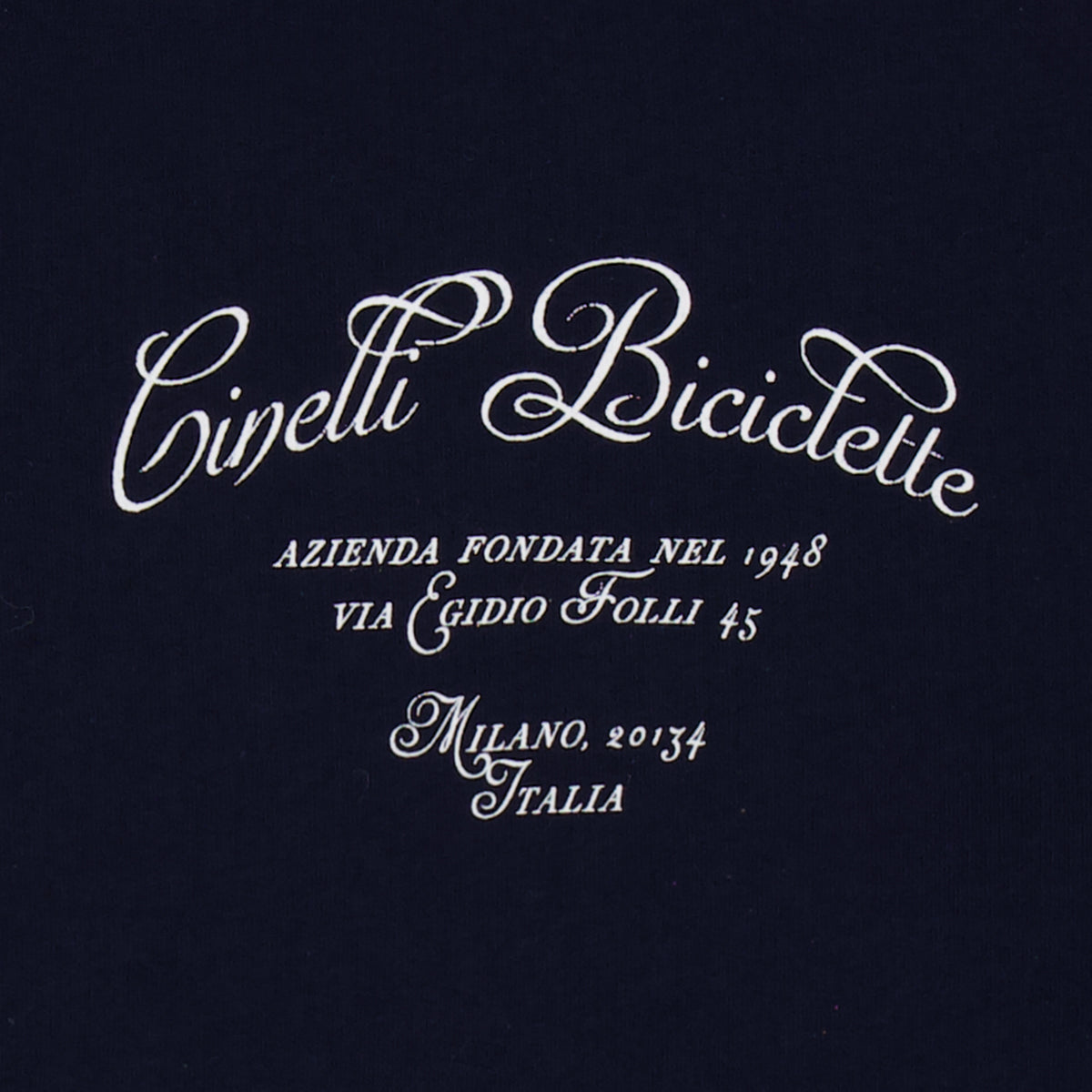 cinelli-via-folli-felpa-girocollo-navy-blue-unisex image 2