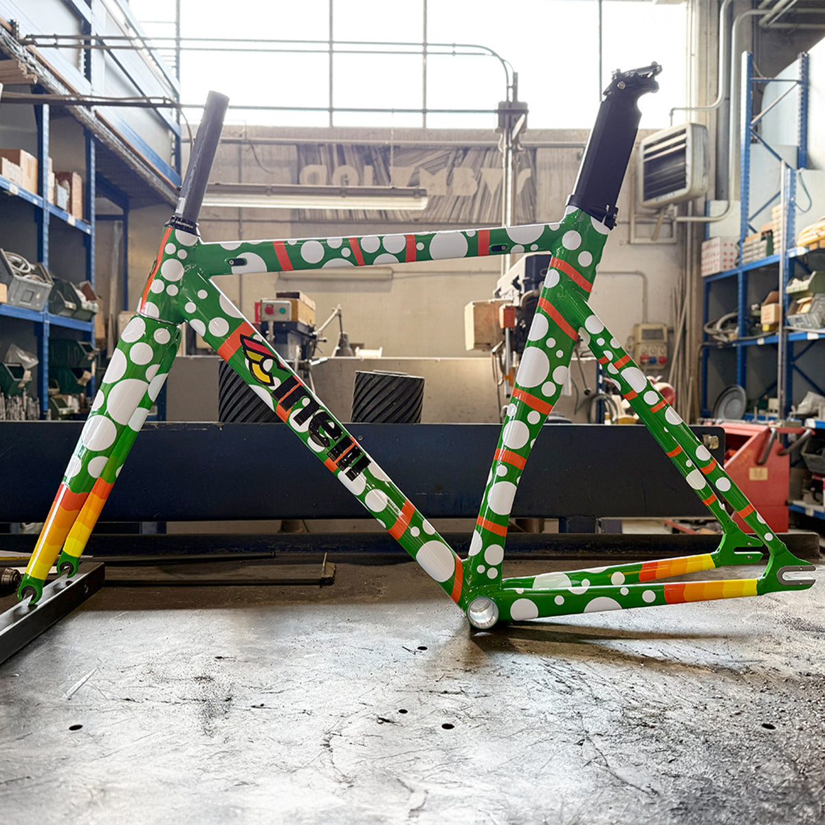 cinelli-vigorelli-frame-kit-yinka-ilori-art-program image 2
