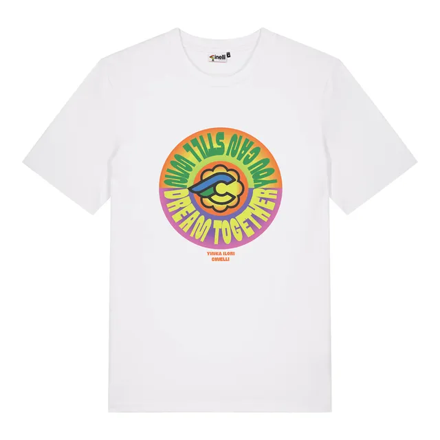 cinelli-yinka-ilori-dream-together-t-shirt-bianca image 1