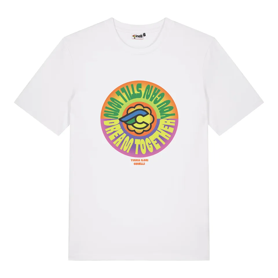 cinelli-yinka-ilori-dream-together-t-shirt-bianca image 1