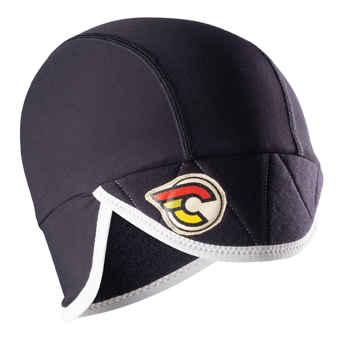 cinelli-winter-cap-supercorsa-black-white-cappellino-invernale image 1