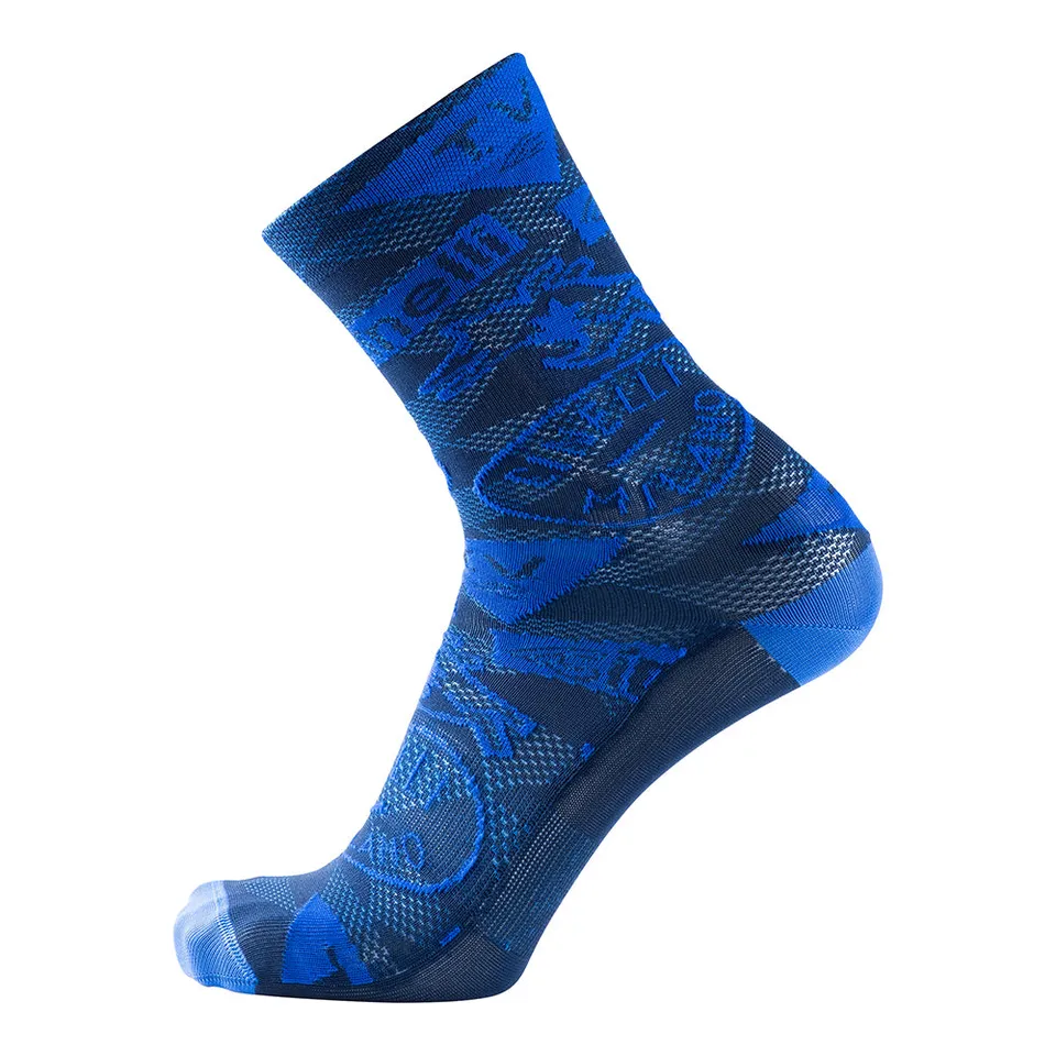 cinelli-tempo-granciclismo-calzini-ciclismo-blue image 1