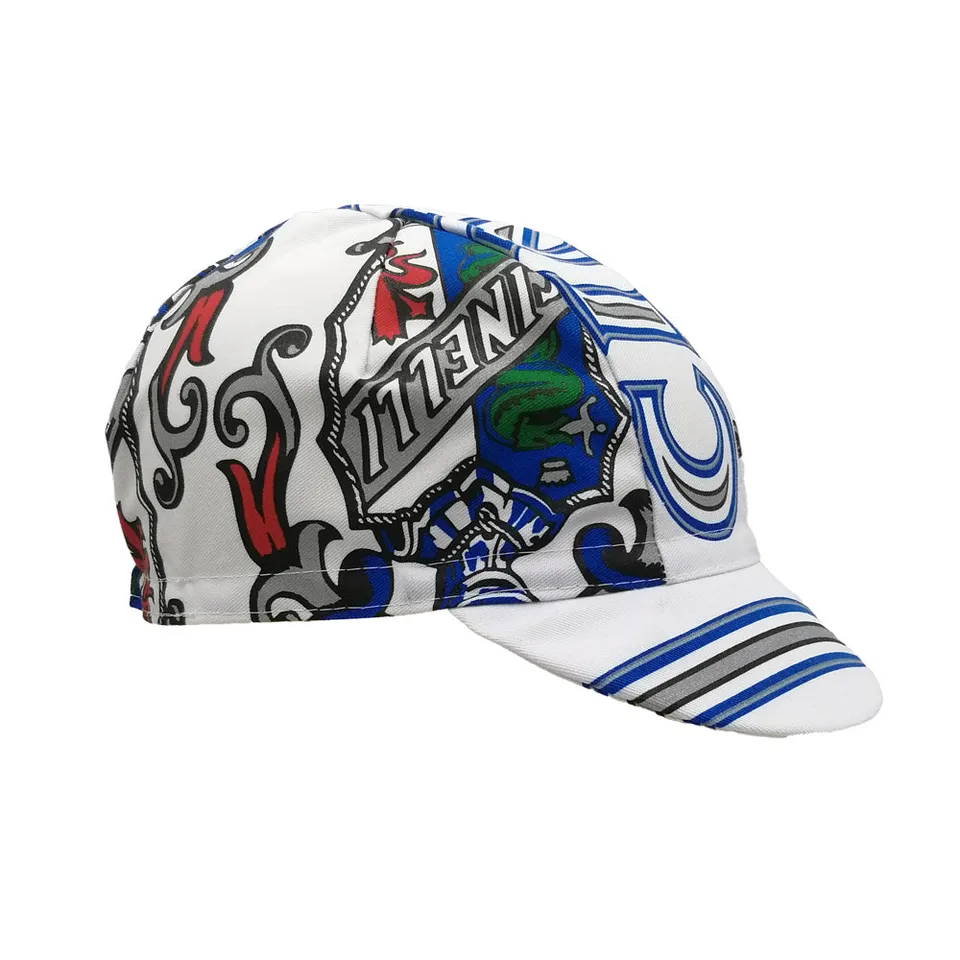 cinelli-heritage-white-cappellino-ciclismo-unisex-in-cotone image 1
