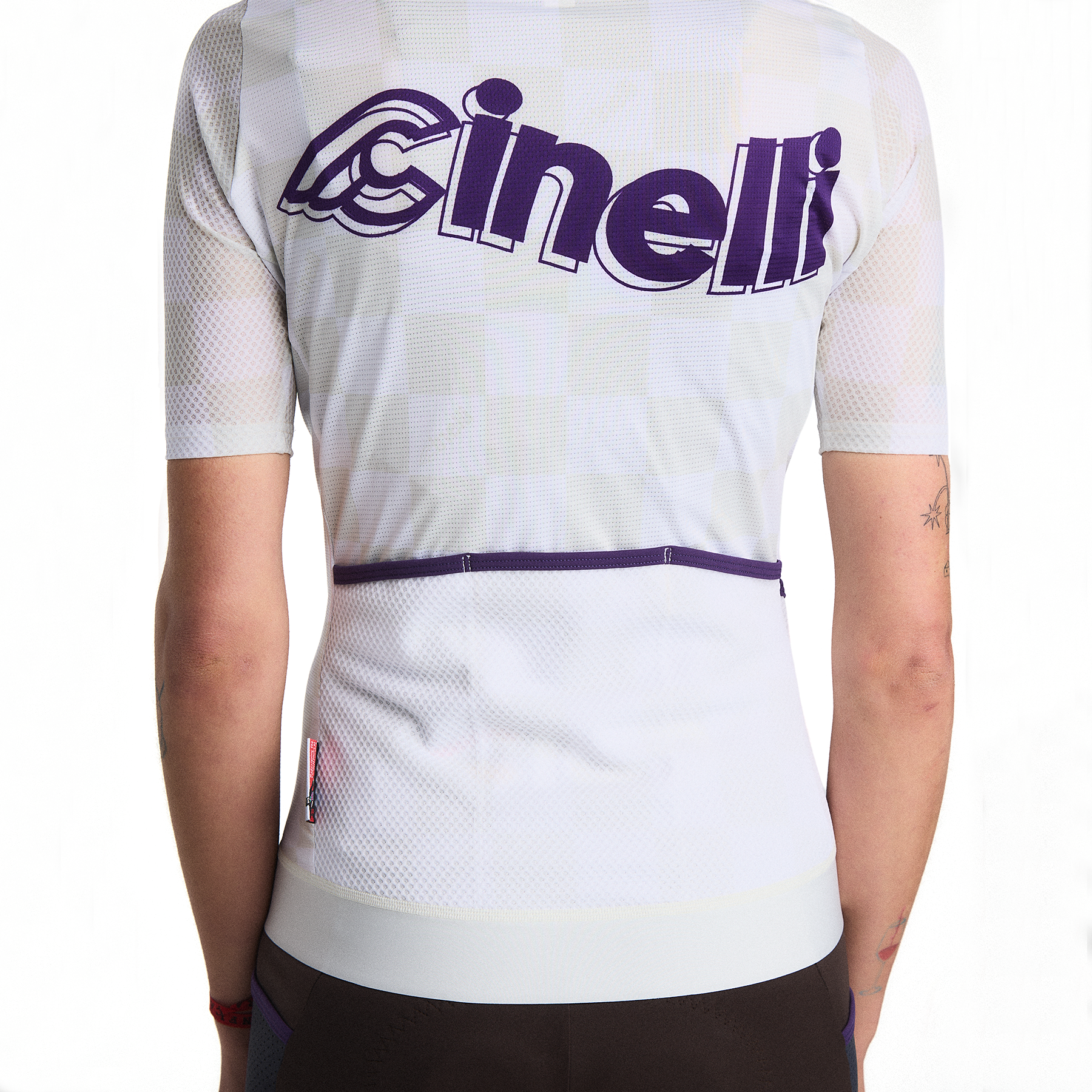 cinelli-tempo-woman-maglia-ciclismo-donna-grigia image 4