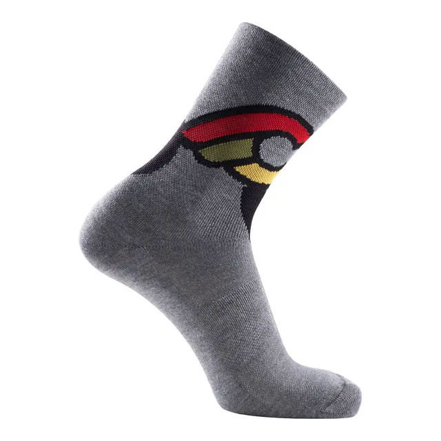 cinelli-tempo-nemo-calze-invernali-ciclismo-grigio-cemento image 1