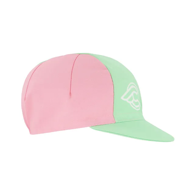 cinelli-cap-winged-c-green-pink-cappellino-ciclismo-made-in-italy image 1