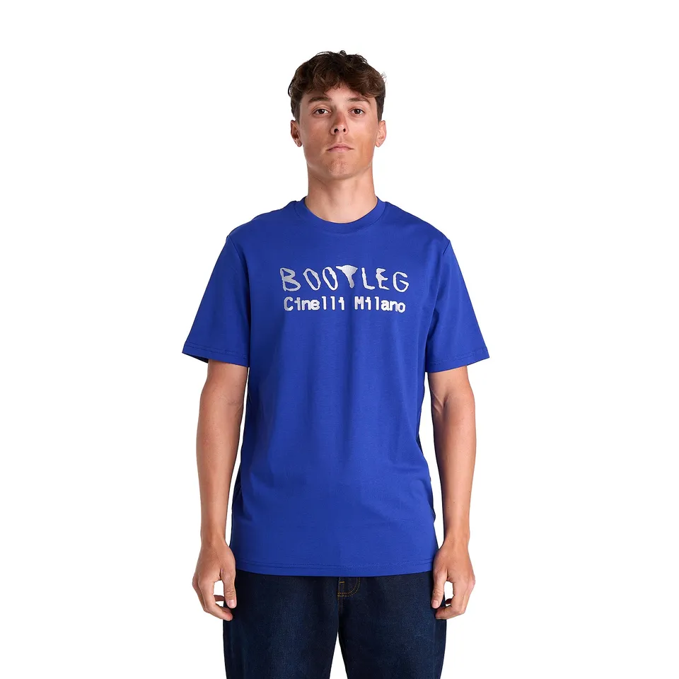 cinelli-silver-bootleg-t-shirt-blue image 1