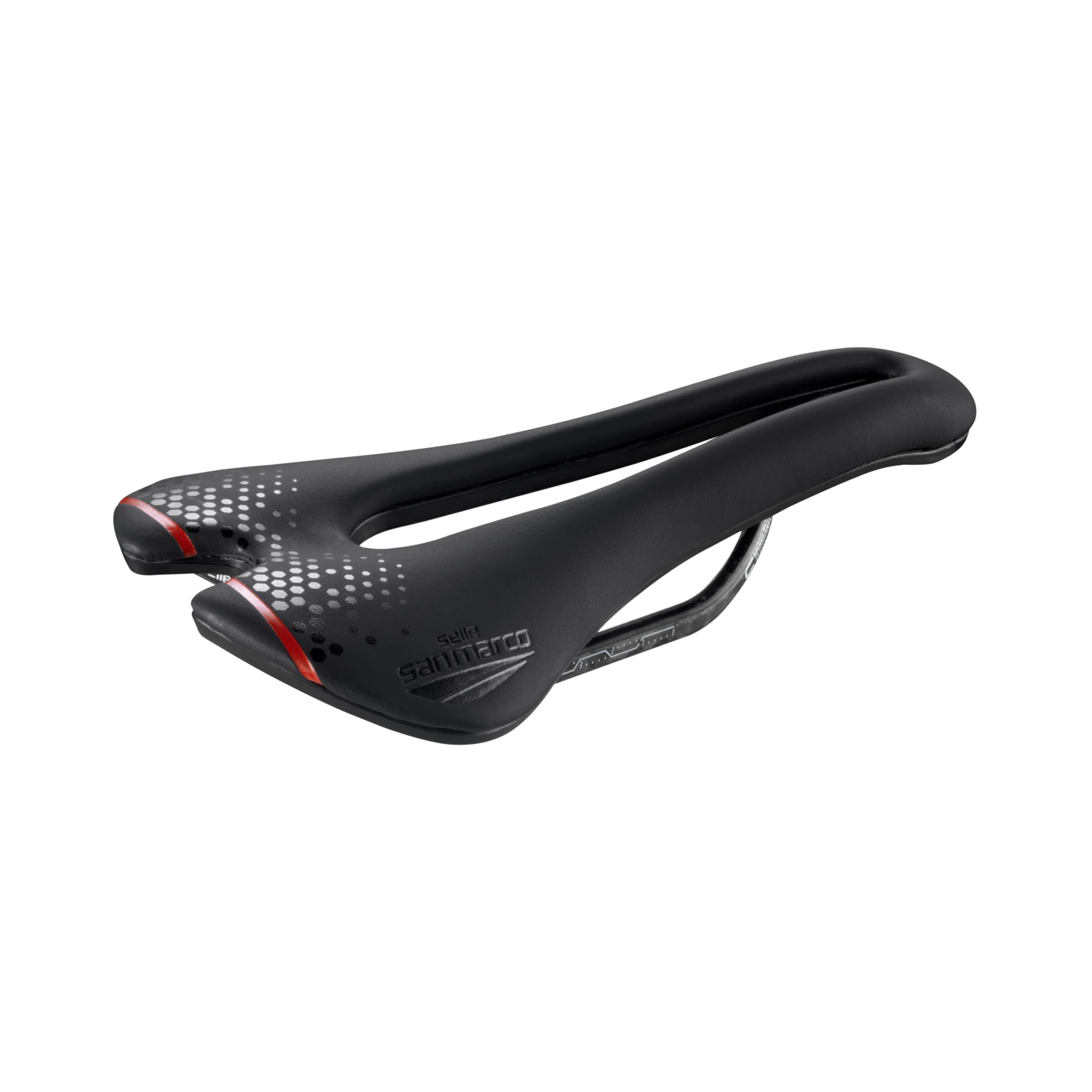 selle-san-marco-aspide-short-carbon-fx-sella-strada-carbonio-150-g-foro-open-fit image 1