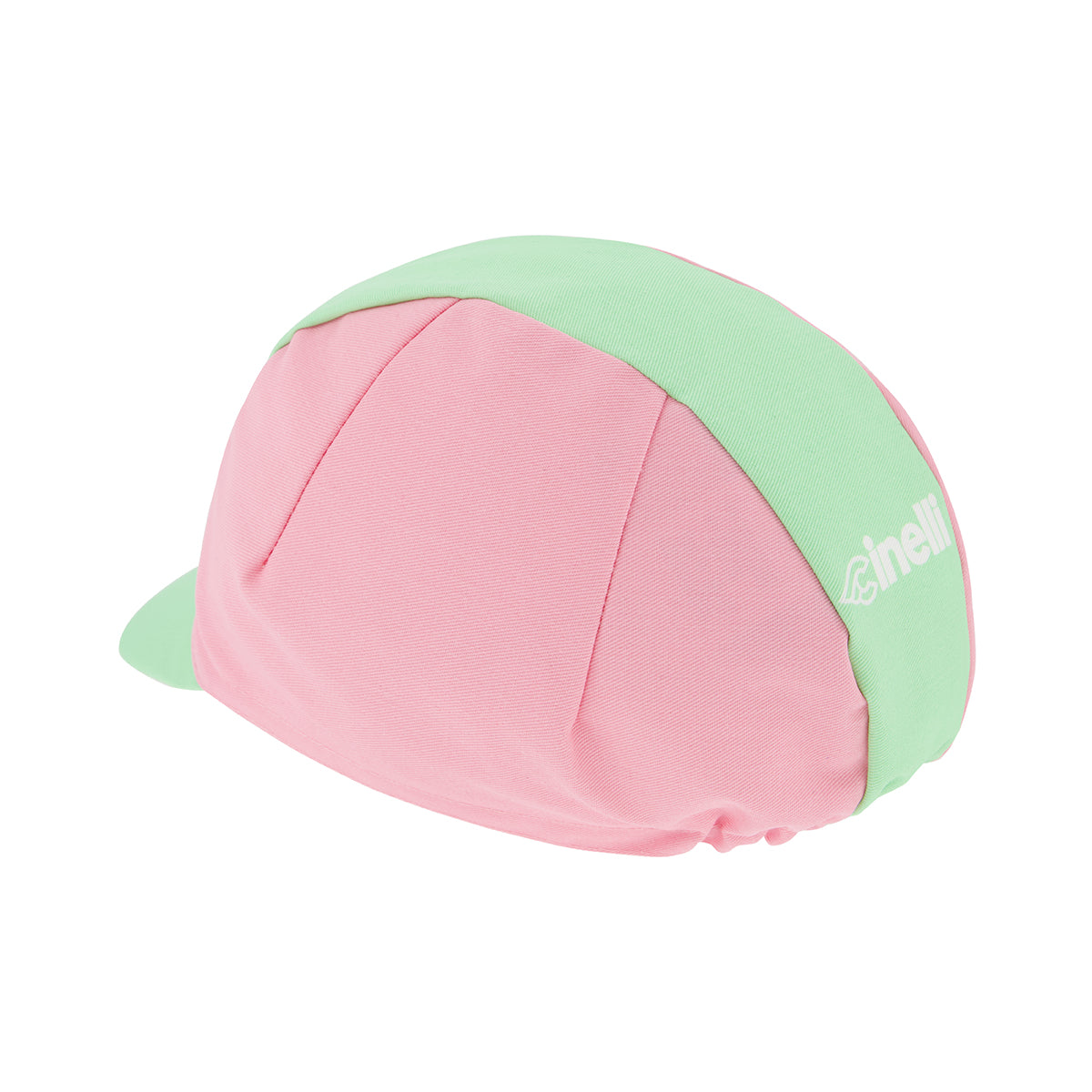 cinelli-cap-winged-c-green-pink-cappellino-ciclismo-made-in-italy image 2