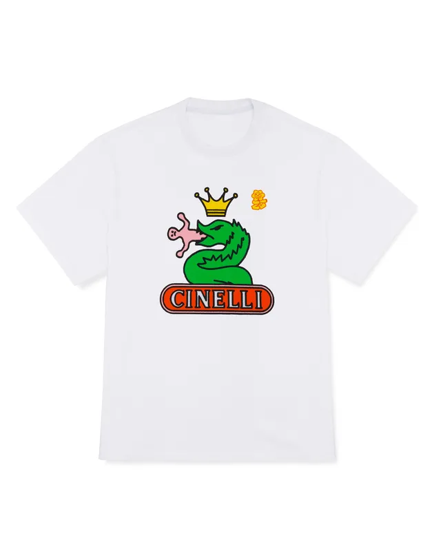 cinelli-speciale-corsa-white-braulio-t-shirt-lifestyle-unisex image 1