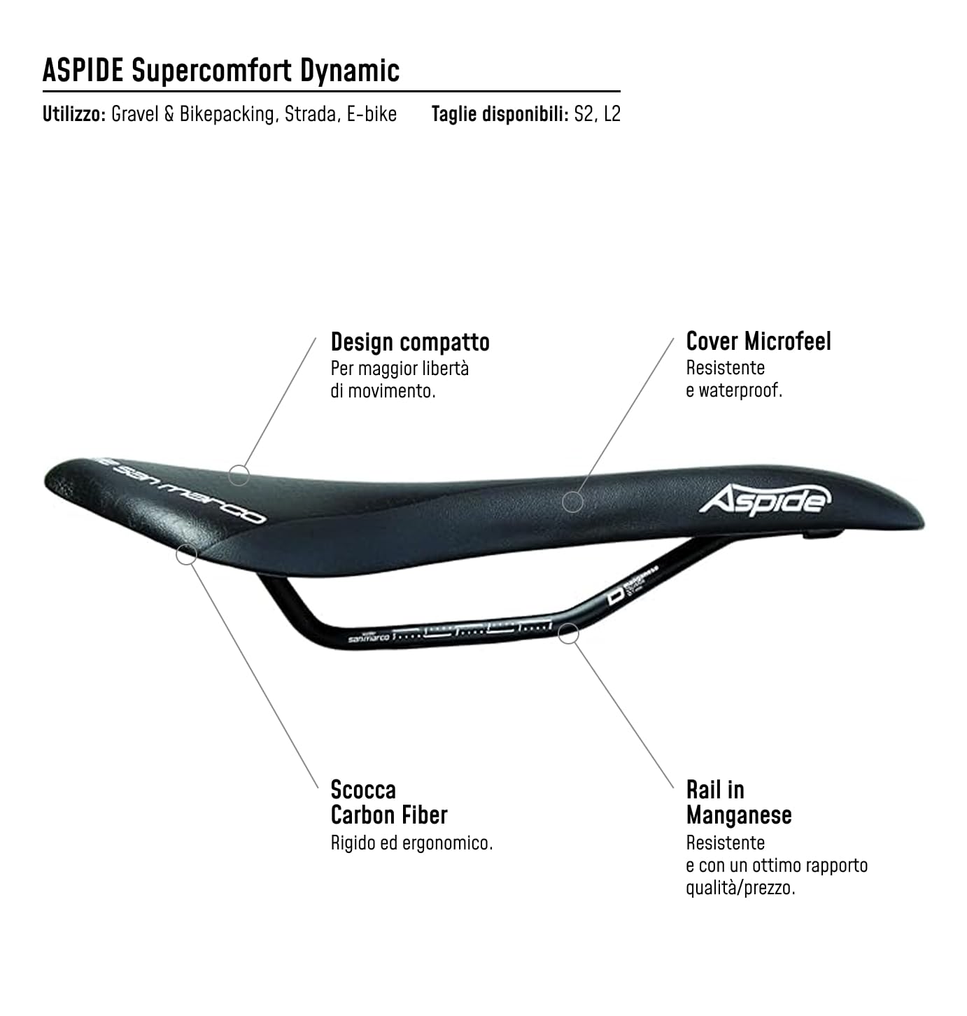 selle-san-marco-aspide-supercomfort-dynamic-sella-bici-gravel-l2-nero image 5