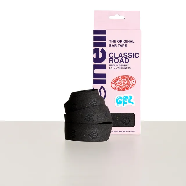 cinelli-classic-road-cork-gel-nastro-manubrio-nero image 1