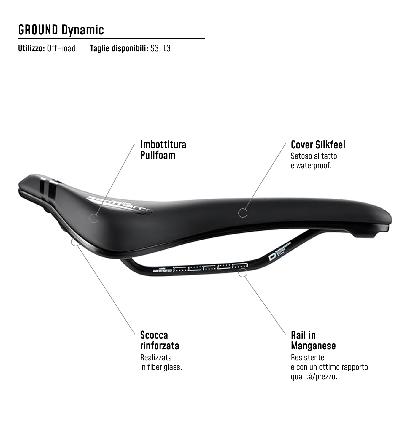 selle-san-marco-ground-dynamic-sella-mtb-off-road-manganese-foro-open-fit image 7