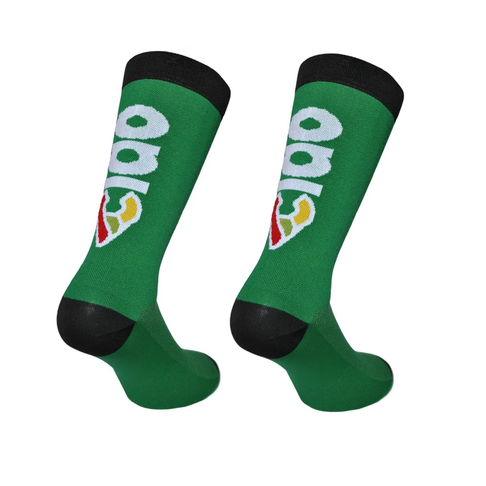 cinelli-ciao-green-calze-ciclismo-unisex-made-in-italy image 1