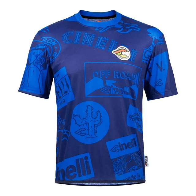cinelli-tech-tee-granciclismo-navy-blue-t-shirt-ciclismo image 1