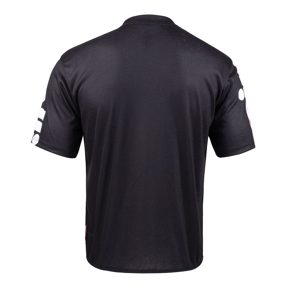 cinelli-tech-tee-mega-logo-maglia-nera-manica-corta image 2