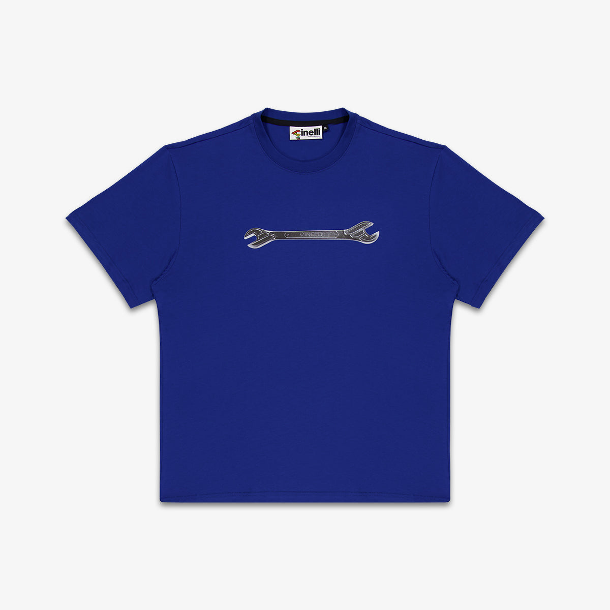 cinelli-t-shirt-winged-wrench-blue-maglia-unisex image 1