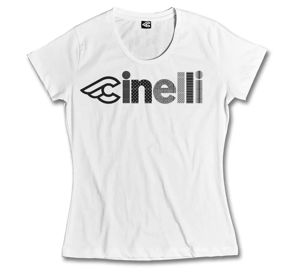 cinelli-optical-lady-white-t-shirt-maglietta-donna-bianca image 1