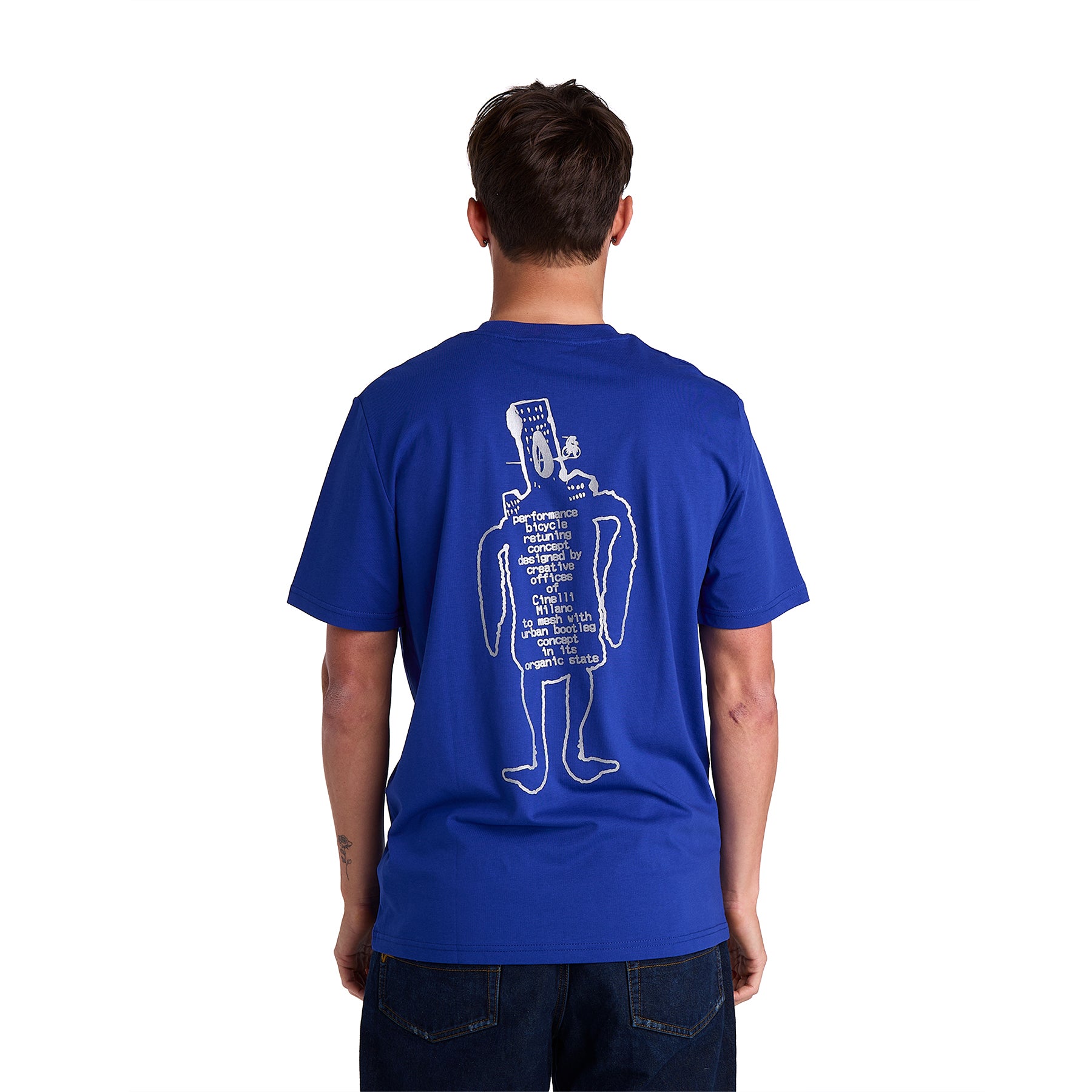 cinelli-silver-bootleg-t-shirt-blue image 2