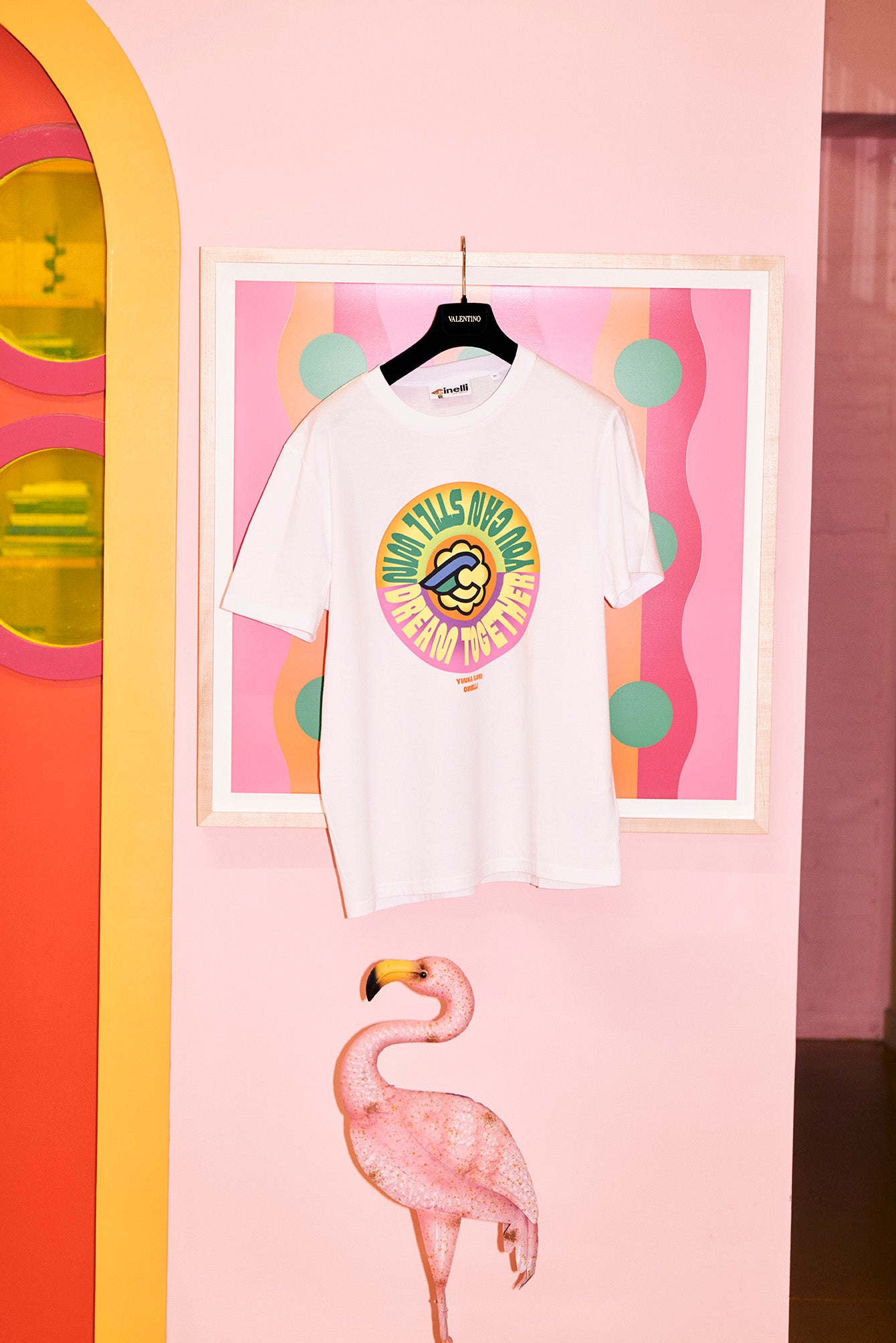 cinelli-yinka-ilori-dream-together-t-shirt-bianca image 6