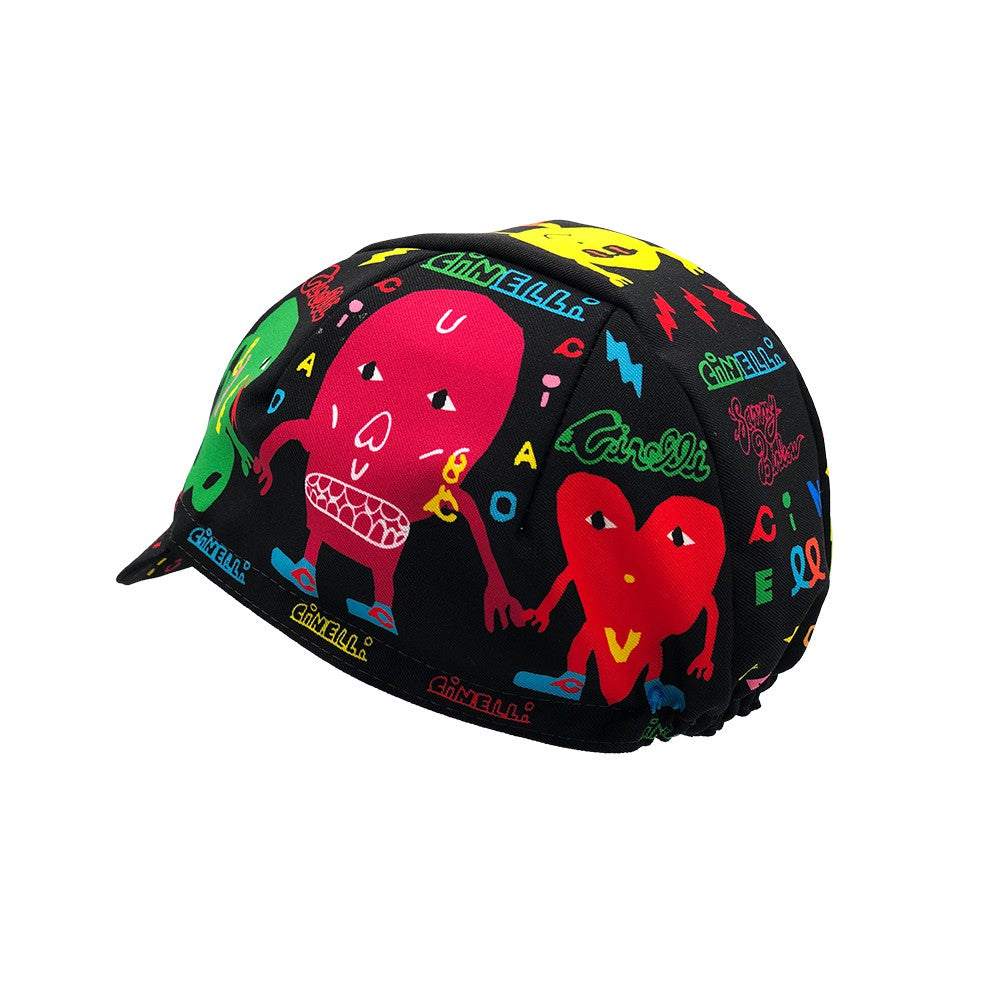 cinelli-sammy-binkow-best-friends-cappellino-ciclismo image 2