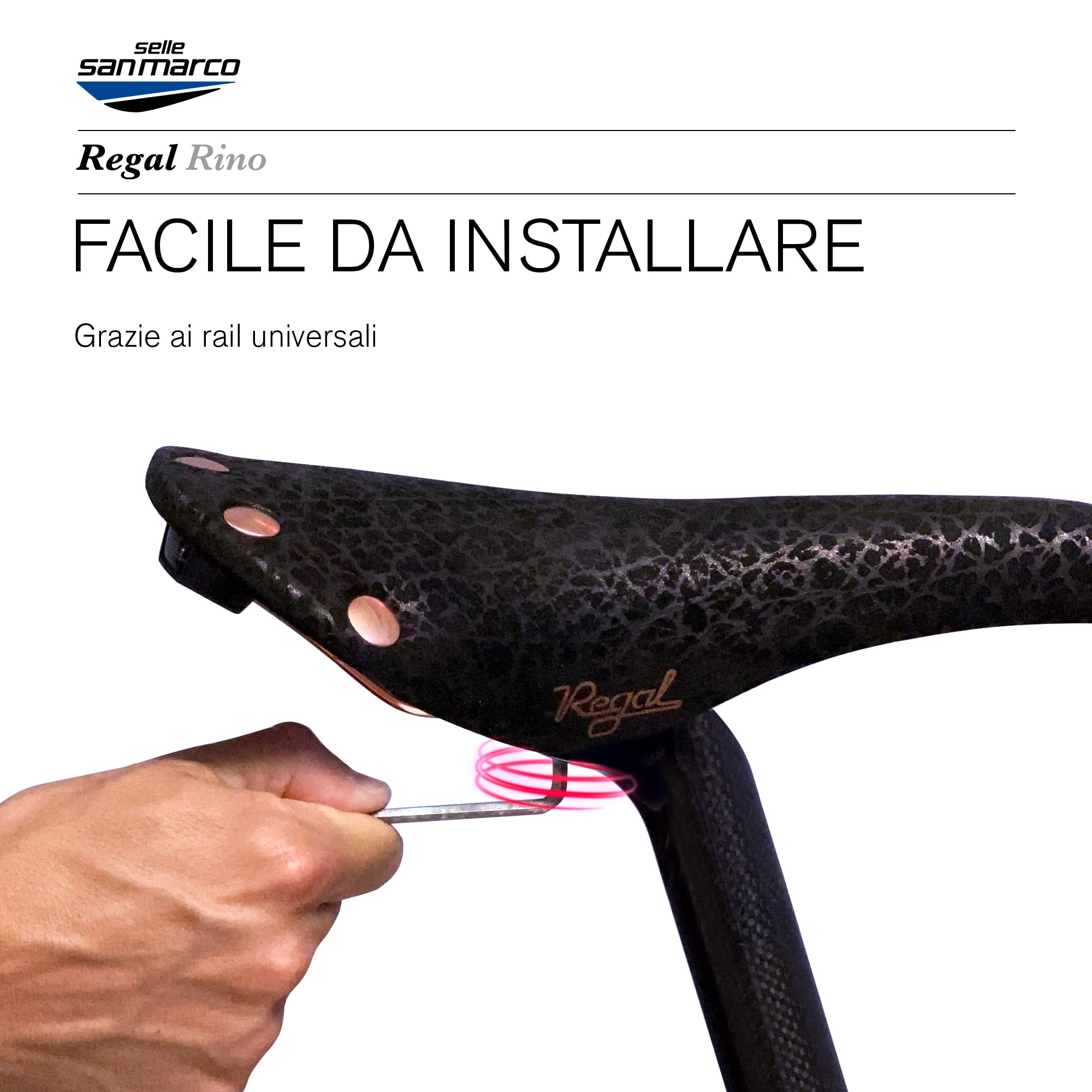 selle-san-marco-regal-sella-vintage-in-pelle-per-bici-da-strada-e-city-con-binar image 8