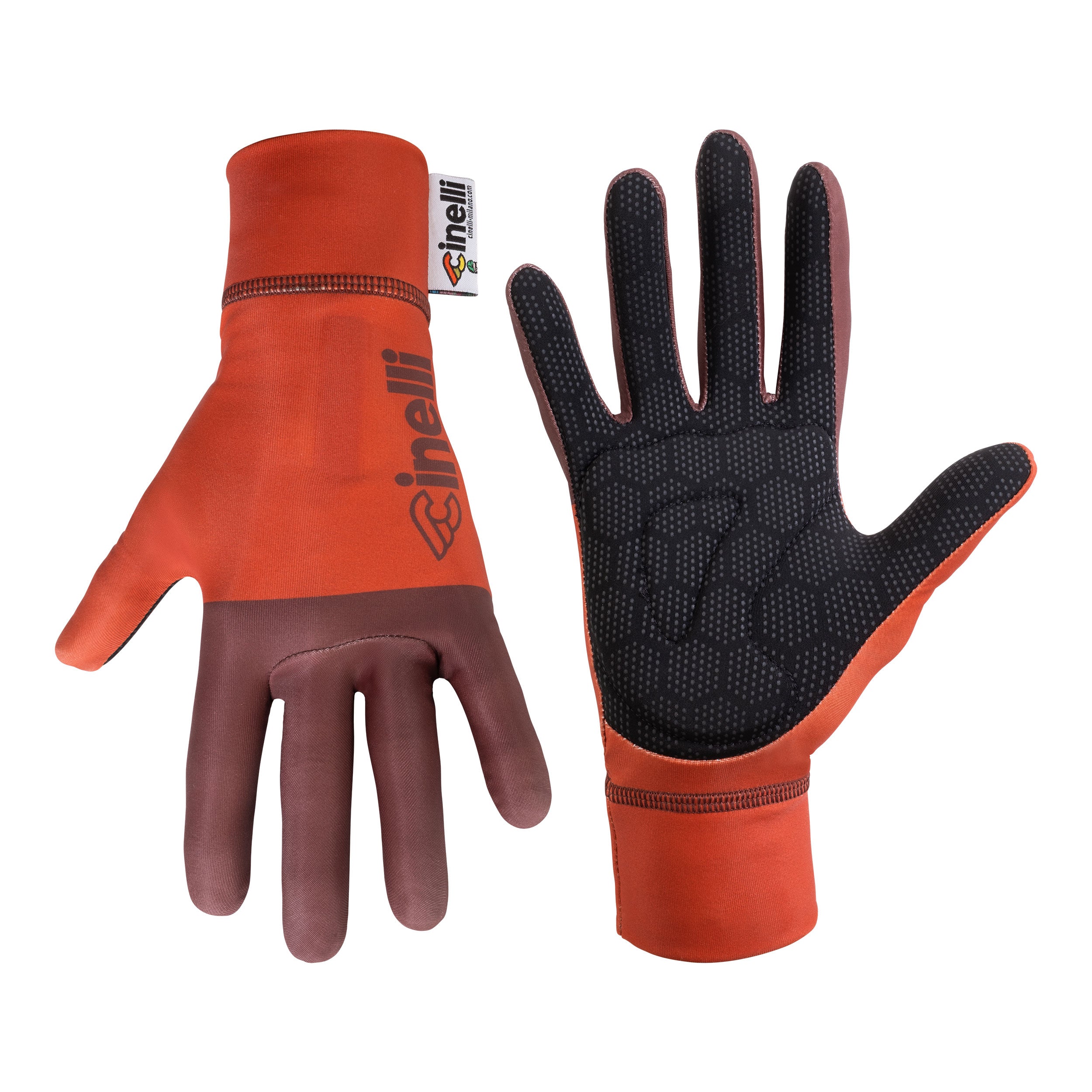 cinelli-tempo-guanti-invernali-brown-block image 1
