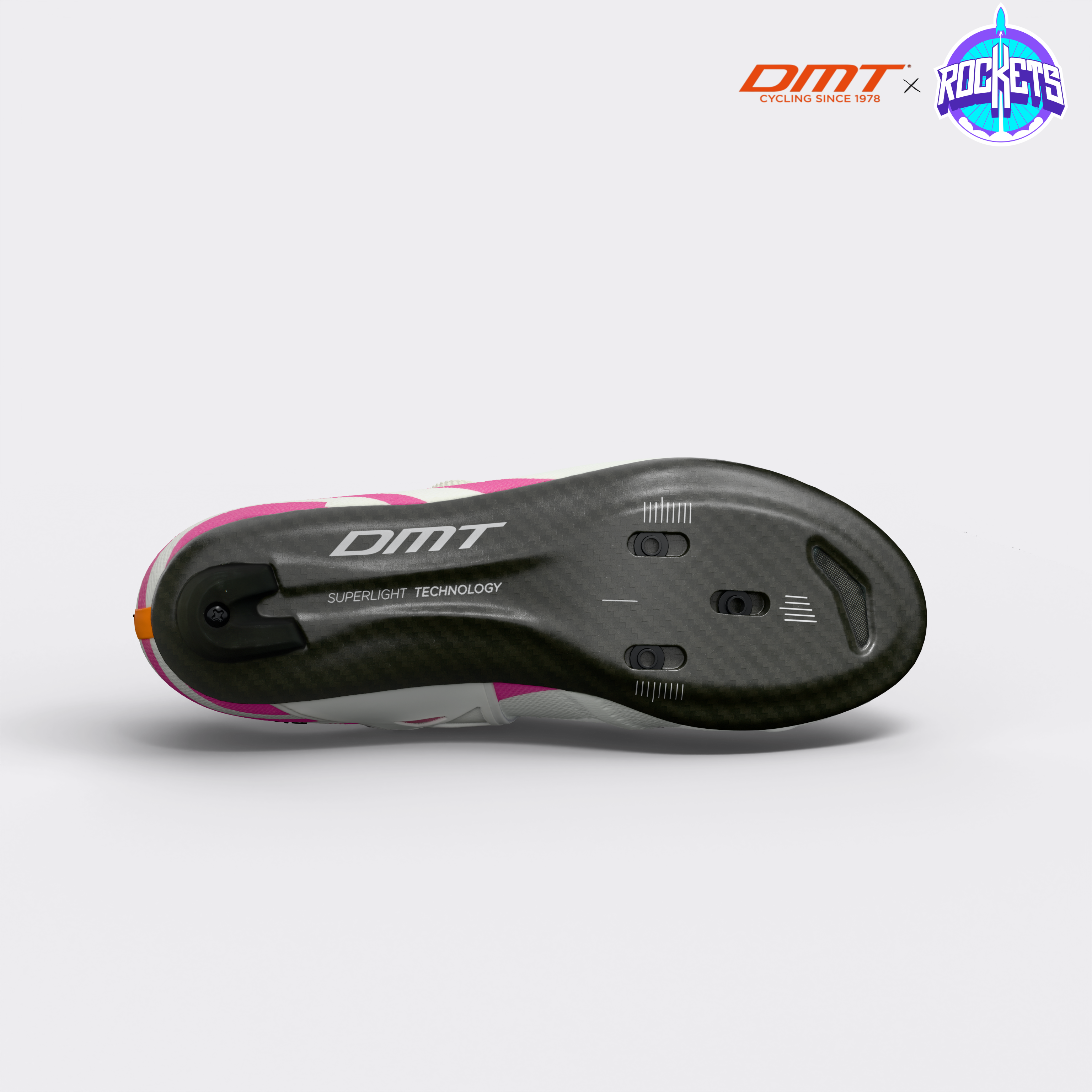 dmt-kr0-evo-superlight-scarpe-ciclismo-strada-white-pink-rockets image 3