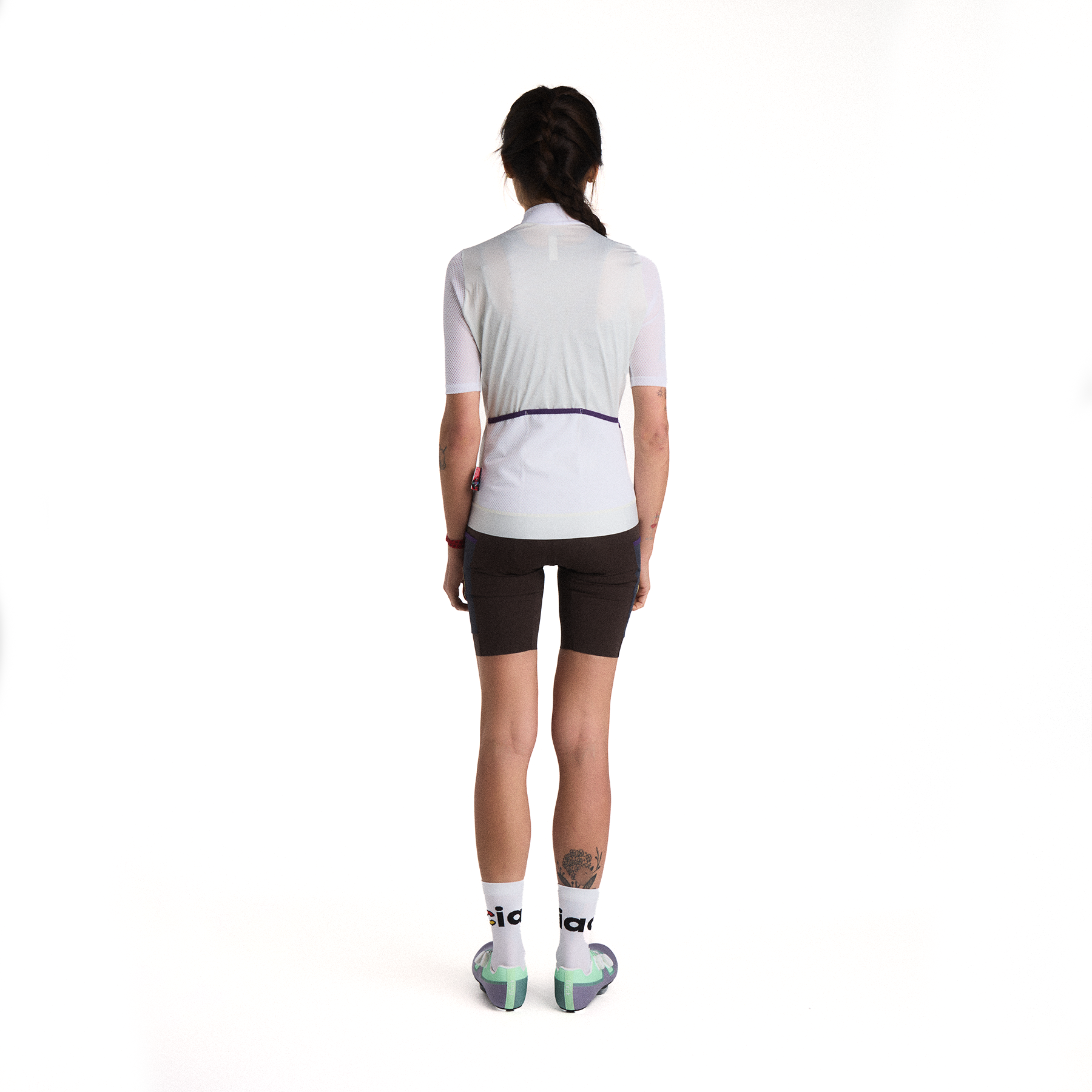 cinelli-tempo-maglia-donna-bianco-grigio image 2