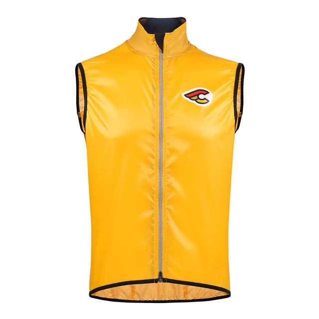 cinelli-supercorsa-gilet-antivento-happy-yellow-uomo image 1