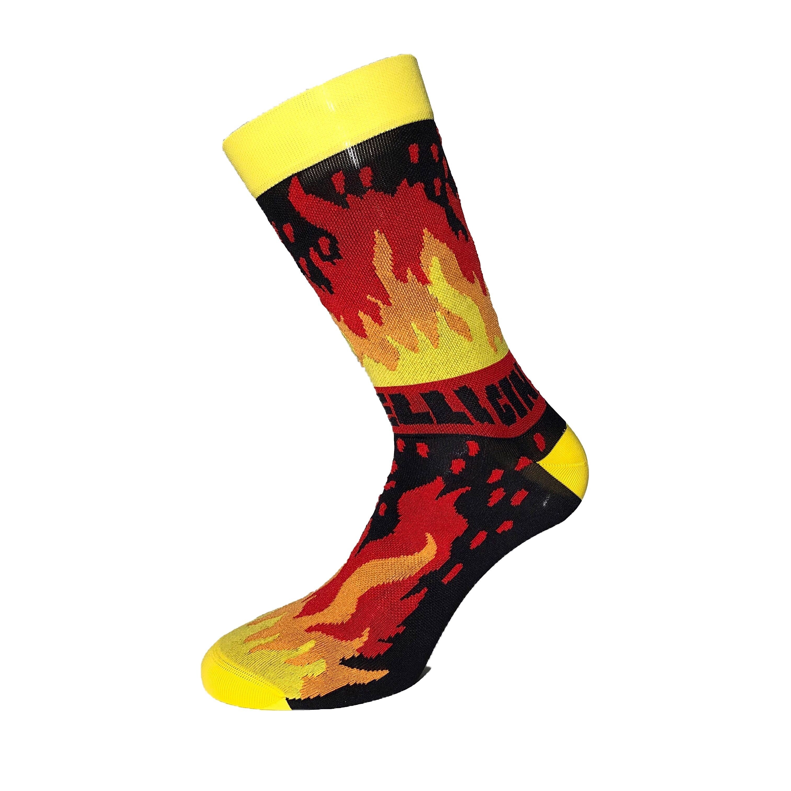 cinelli-ana-benaroya-fire-calze-ciclismo-made-in-italy image 2