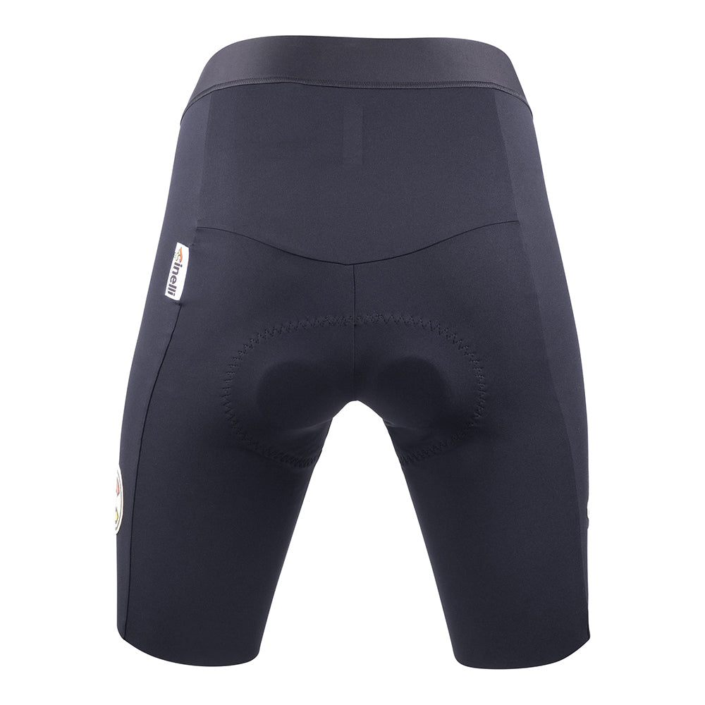 cinelli-tempo-shorts-donna-nero-pantaloncino-bici image 2