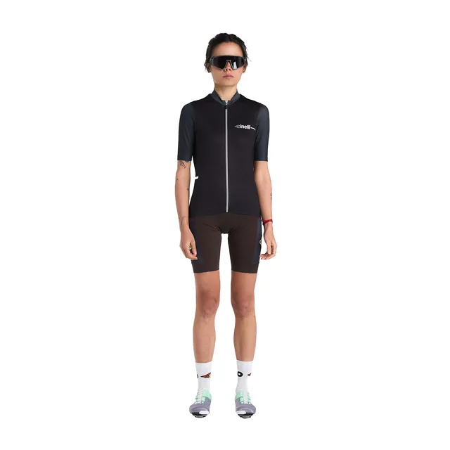 cinelli-tempo-maglia-ciclismo-donna-nero image 1