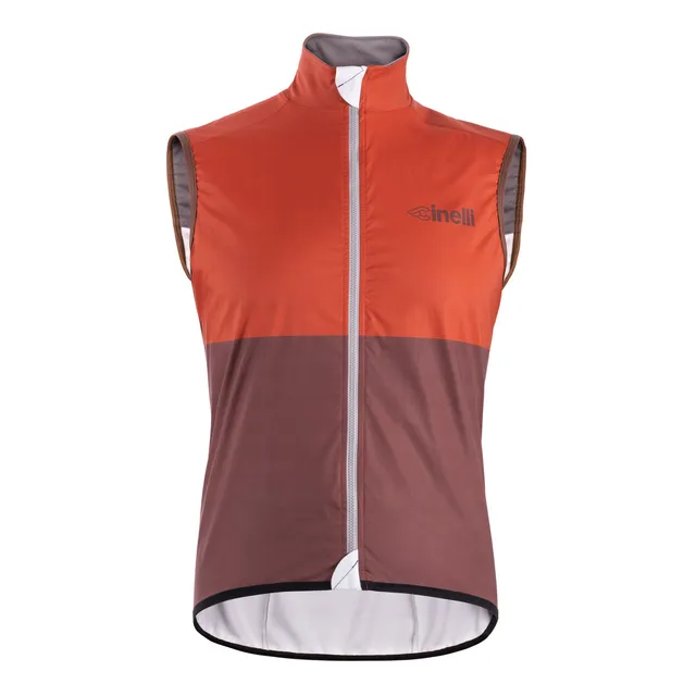 cinelli-tempo-brown-block-gilet-invernale-antivento image 1
