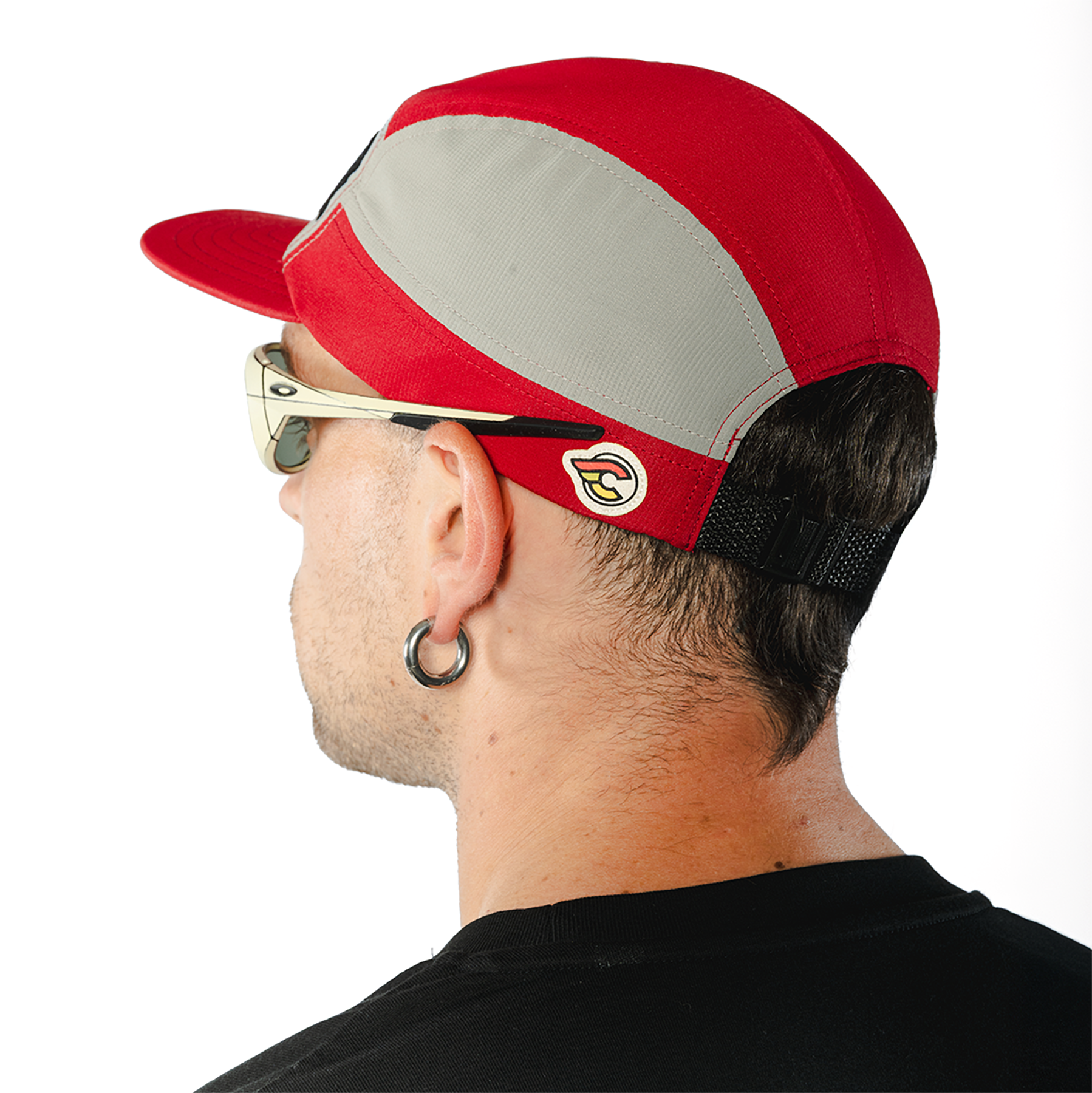 cinelli-tutto-tech-cap-broken-up-cappellino-ciclismo-rosso image 3