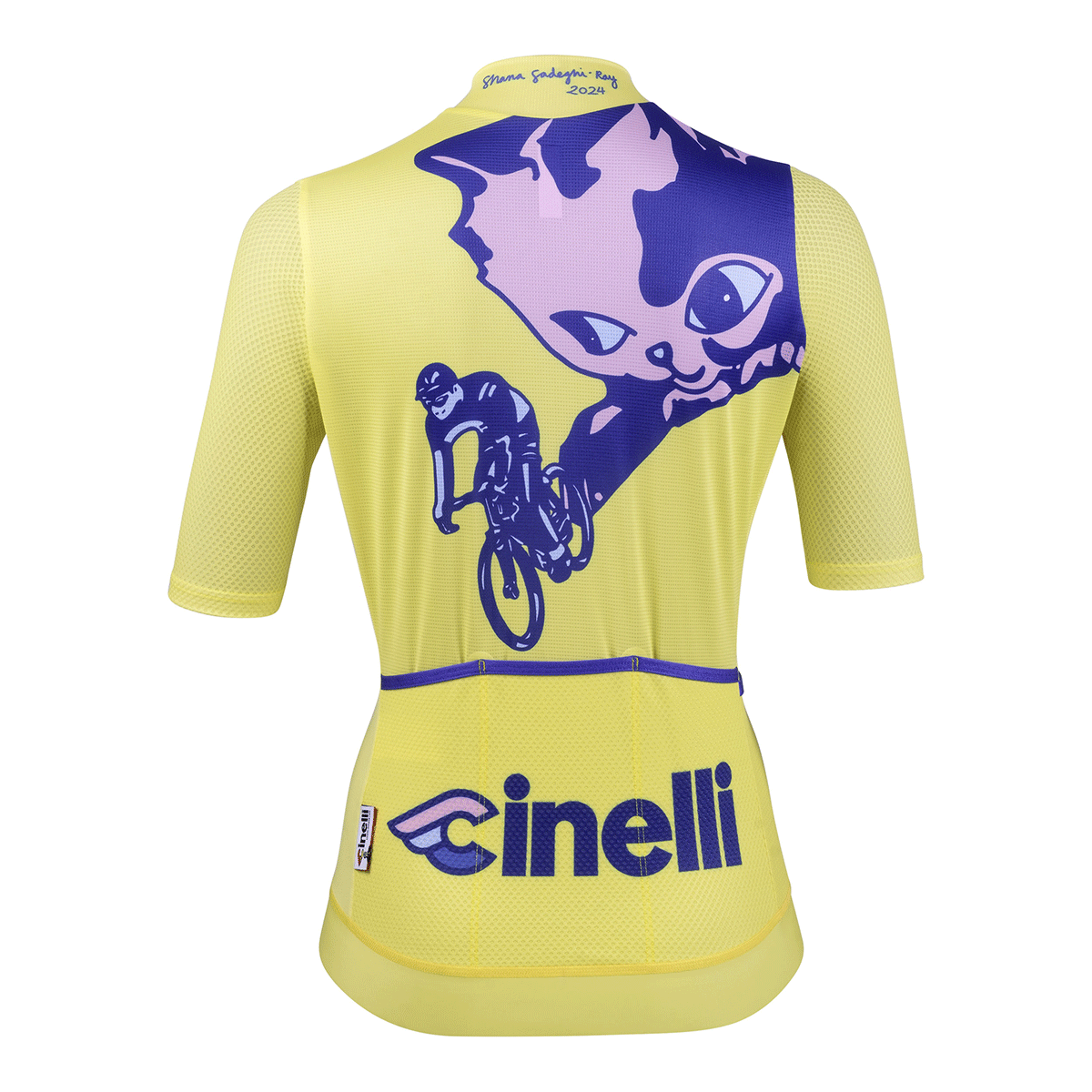 cinelli-tempo-woman-maglia-mesh-shana-sadeghi-ray-kitten-yellow image 2