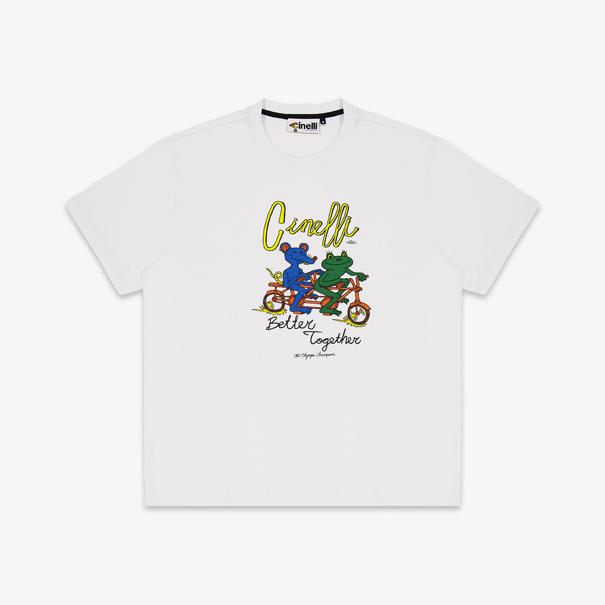 cinelli-melcher-oosterman-better-together-t-shirt-bianca image 1