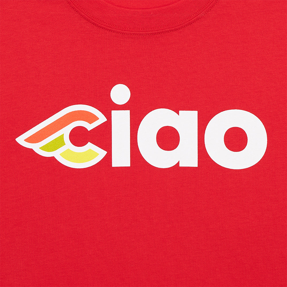 cinelli-ciao-2-t-shirt-rossa-cotone-organico image 2
